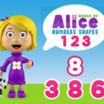 World of Alice   Numbers Shapes