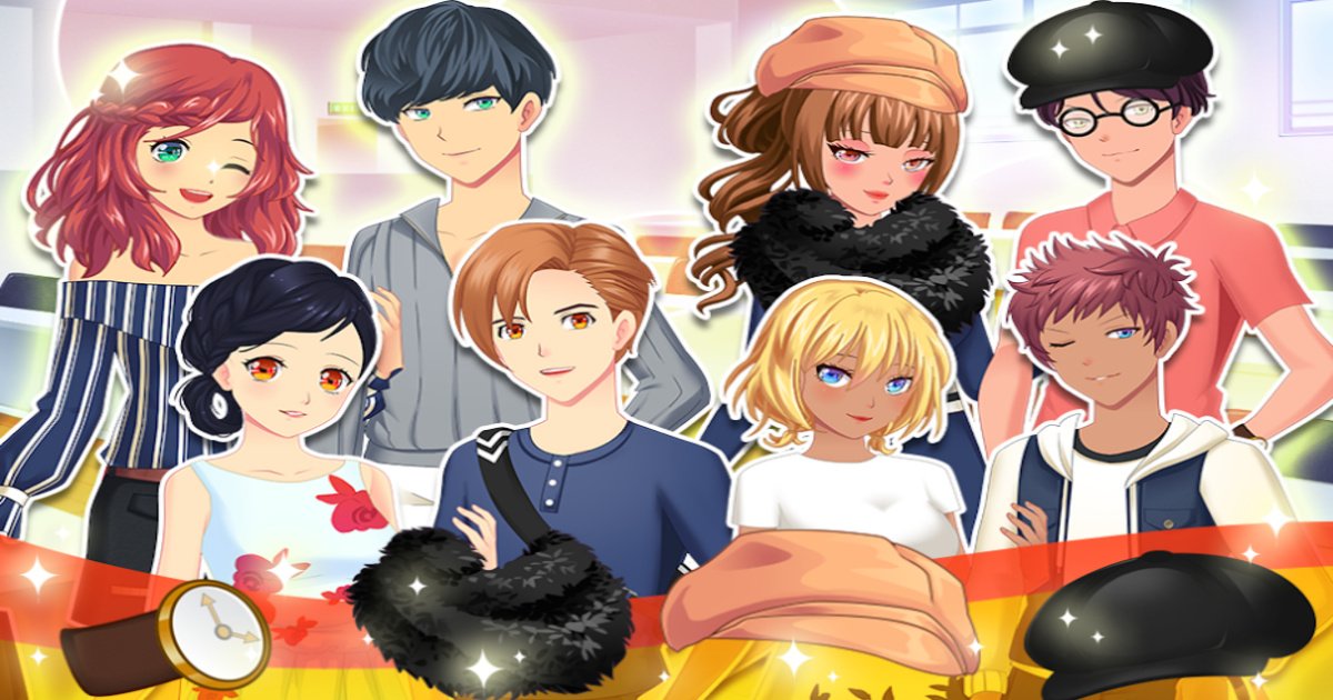 Image Anime Couples Dress Up Game