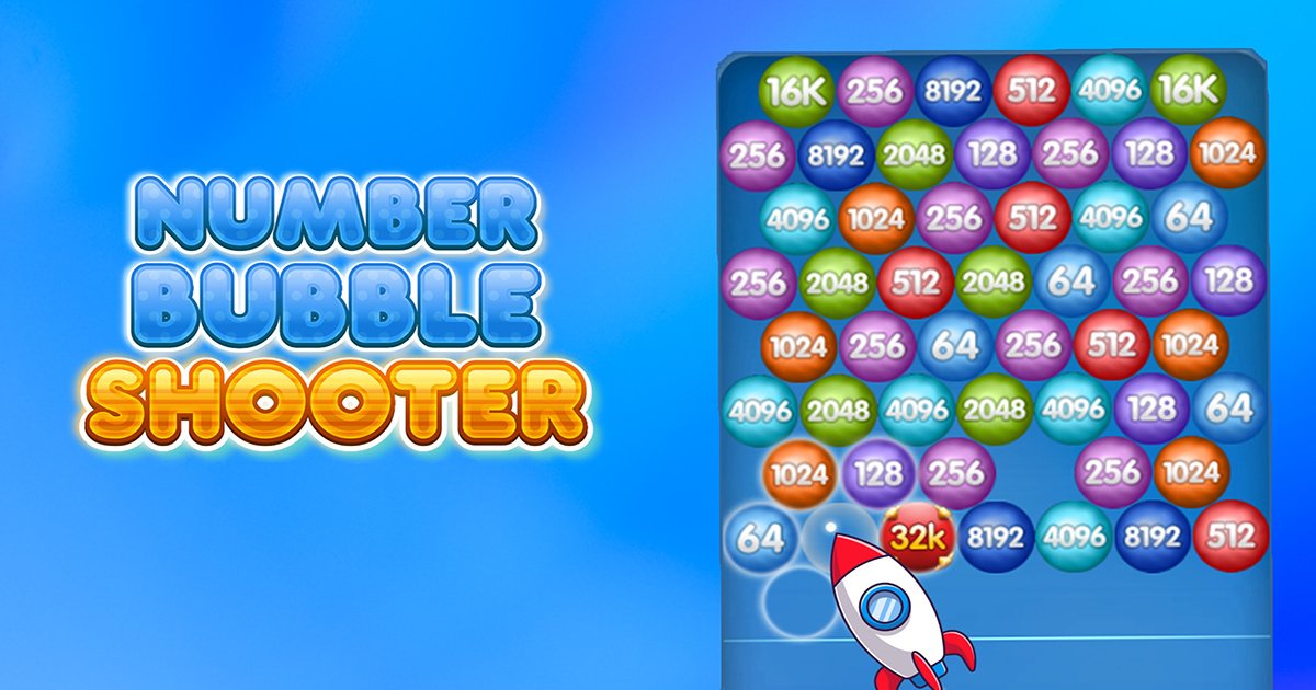 Image Number Bubble Shooter