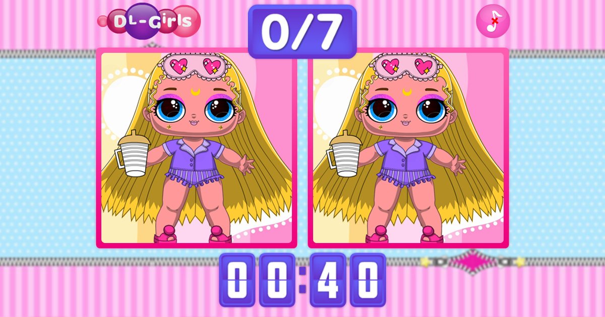 Image Popsy Princess - Spot the Difference