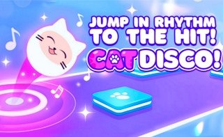 Image Jump in Rhythm to the Hit! Cat Disco!